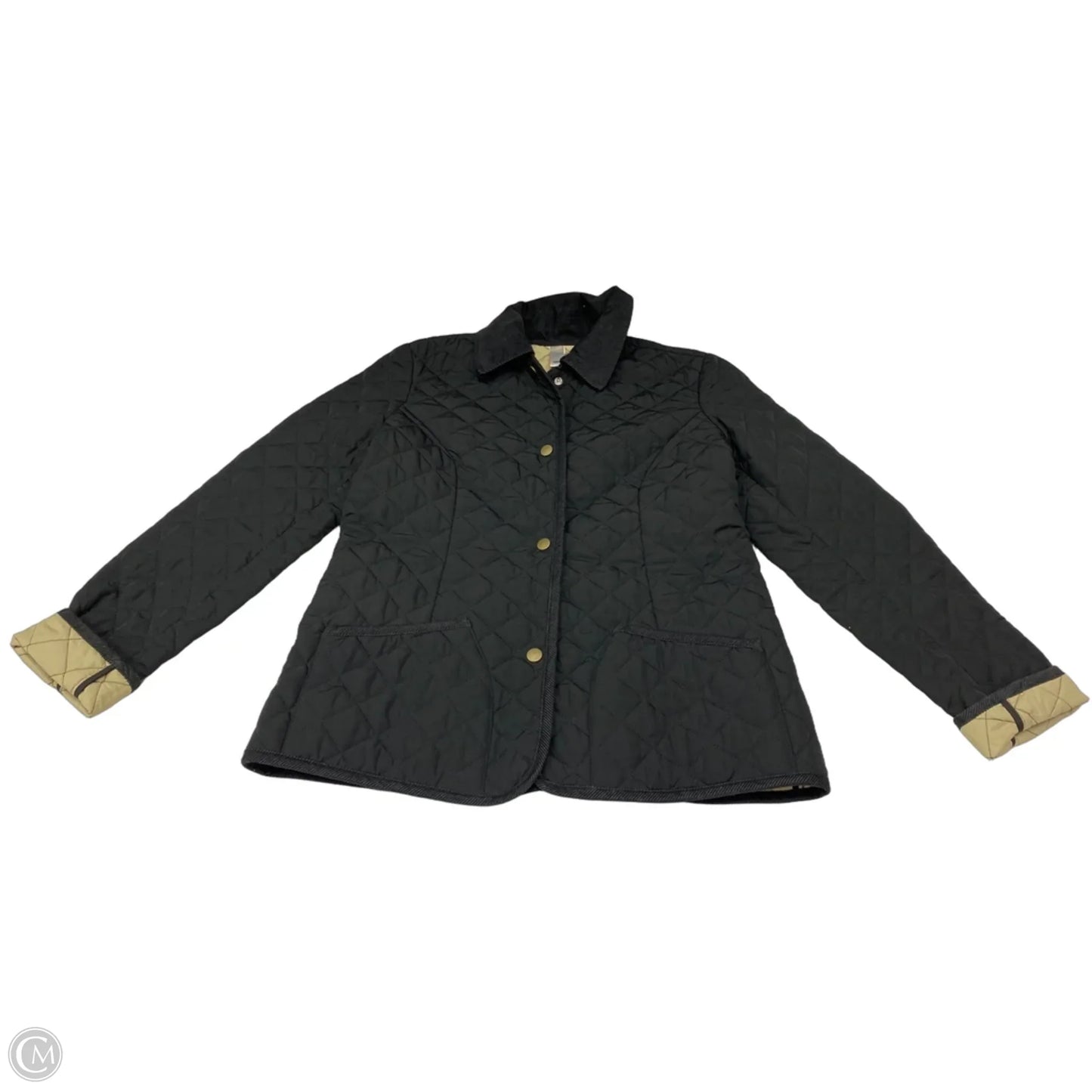Jacket Puffer & Quilted By Old Navy In Black, Size: S