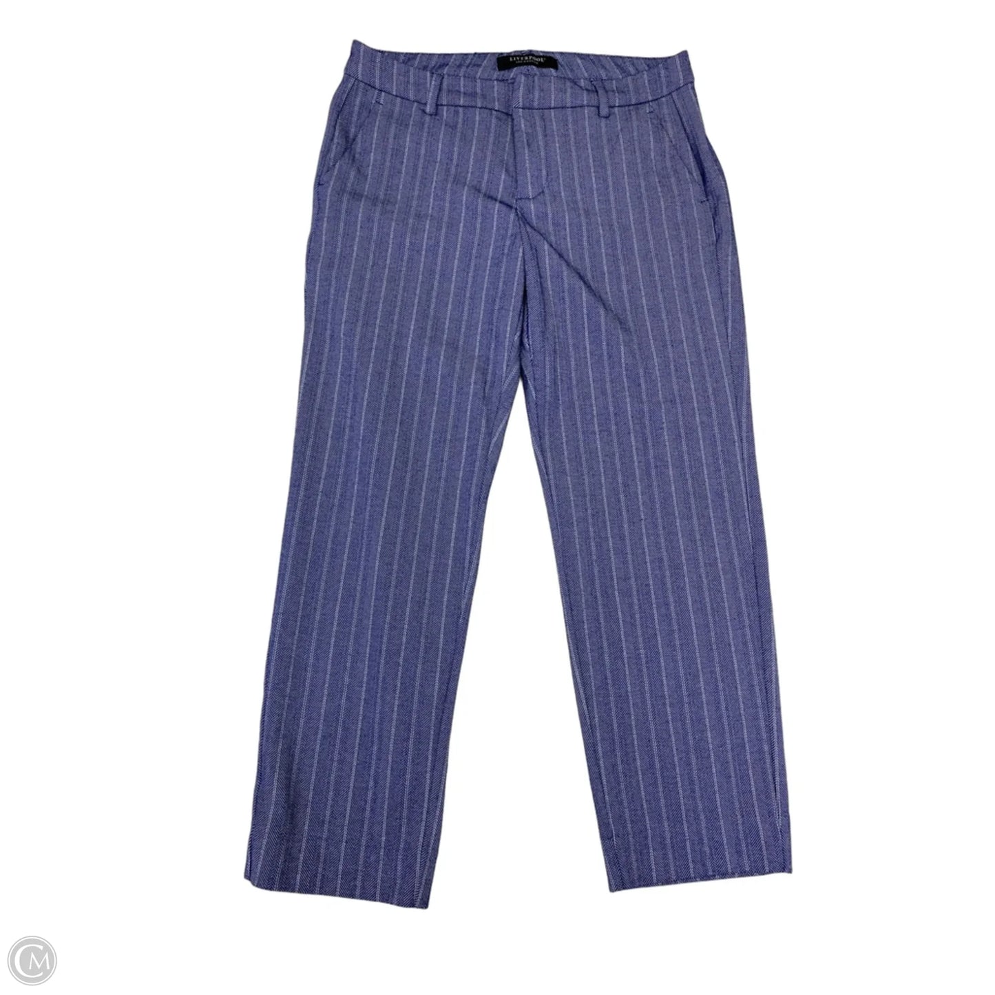 Pants Dress By Liverpool In Blue, Size: 8
