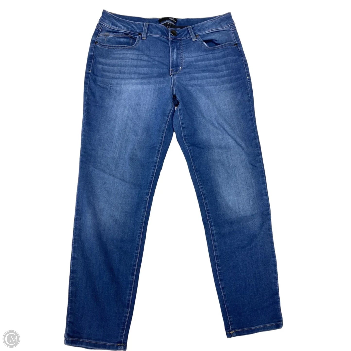 Jeans Straight By 1822 Denim In Blue Denim, Size: 14