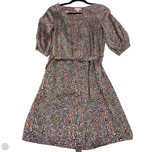 Dress Designer By Lilly Pulitzer In Geometric Pattern, Size: Xs