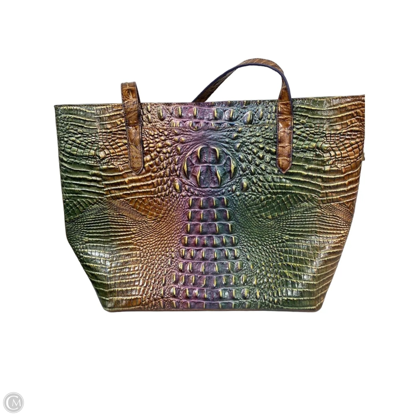Tote Designer By Brahmin, Size: Large