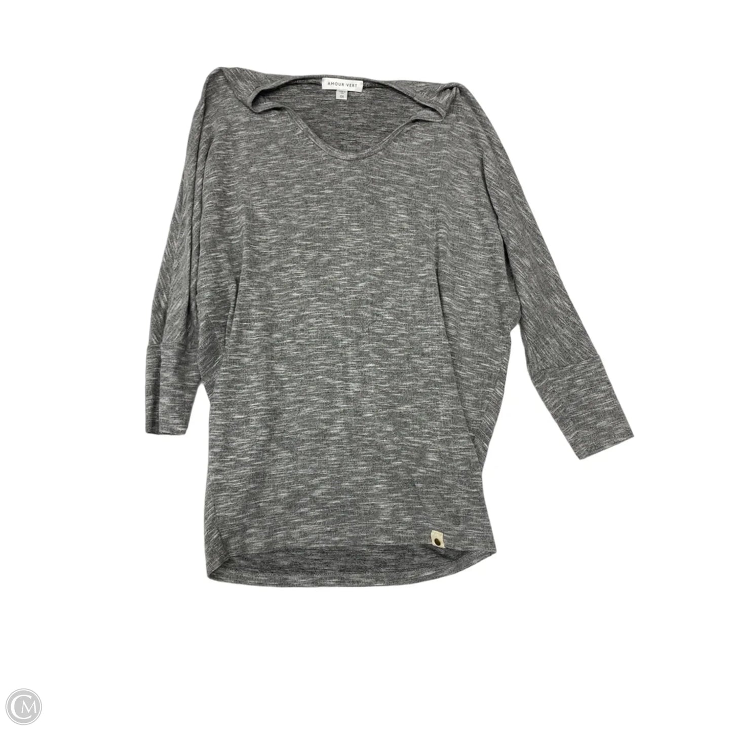Sweater By Clothes Mentor In Grey, Size: Osfm