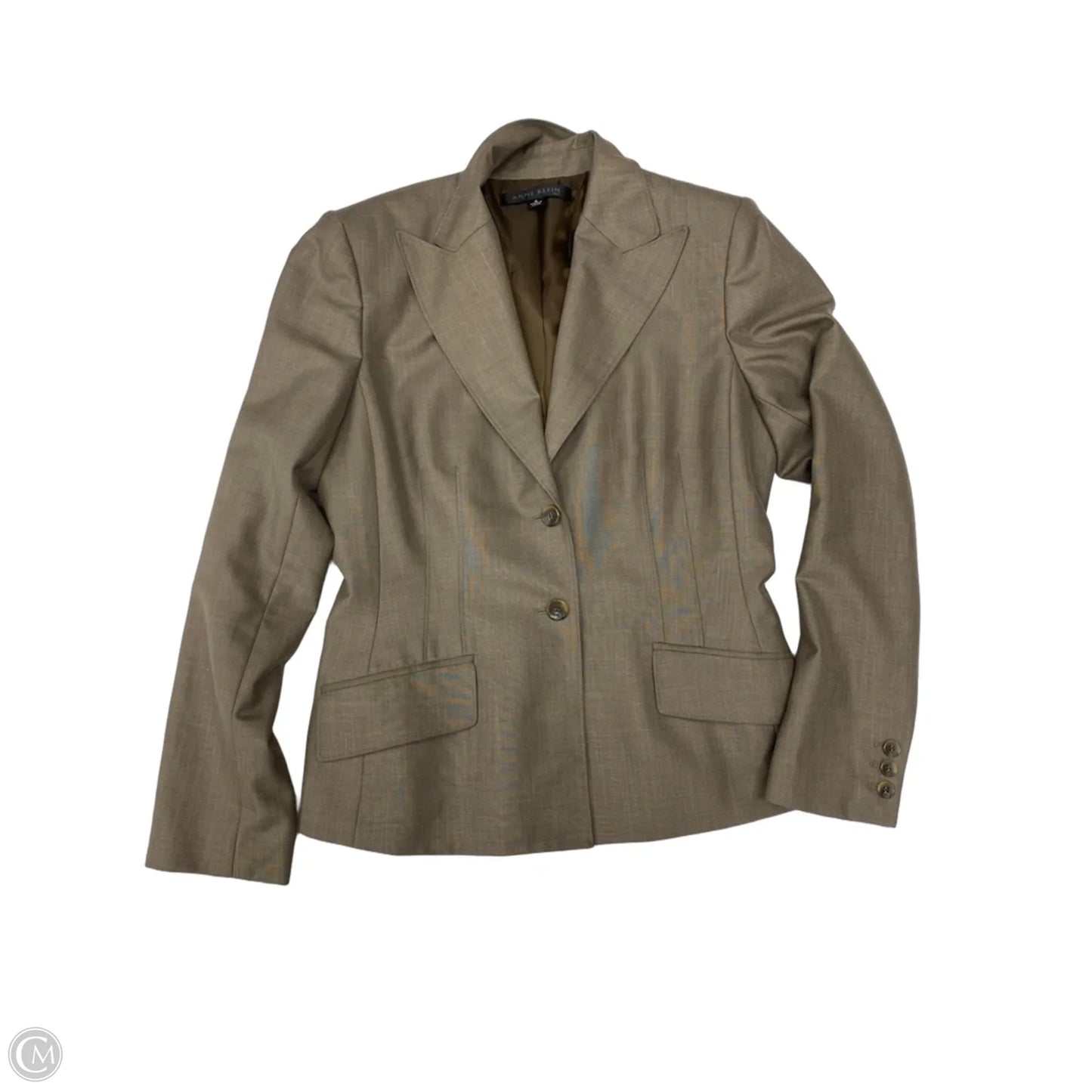 Blazer By Anne Klein In Brown, Size: S