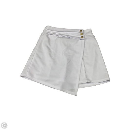 Skort By Clothes Mentor In White, Size: M