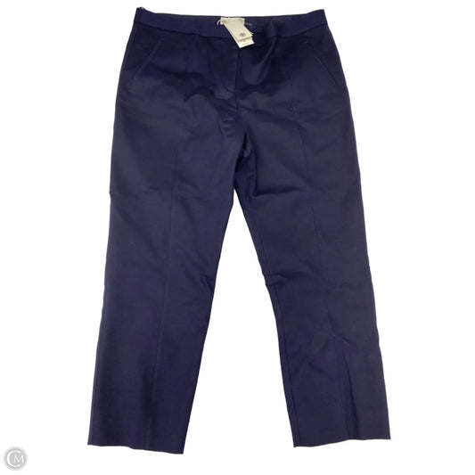 Pants Designer By Tory Burch In Navy, Size: 18