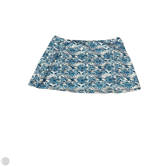 Athletic Skirt By Athleta In Blue & White, Size: 1x