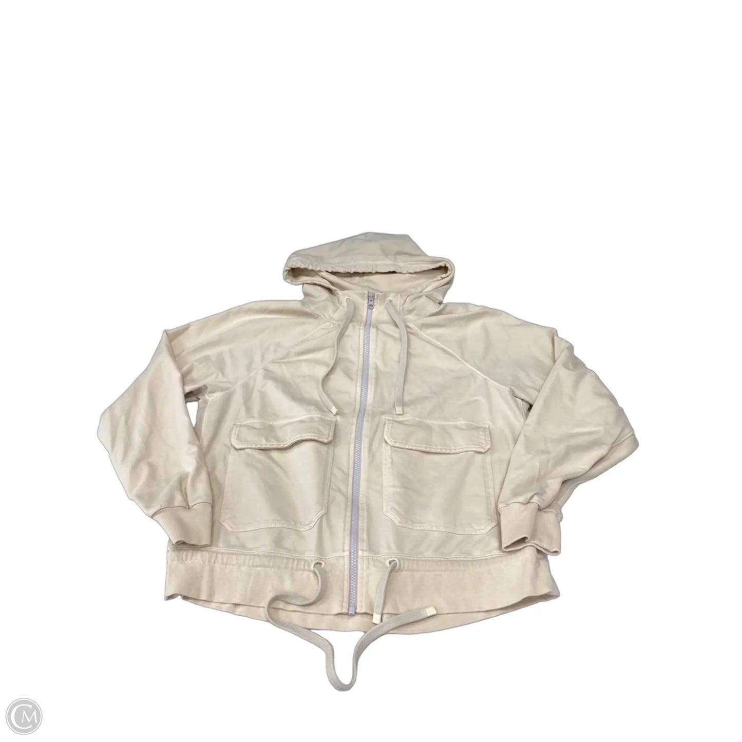 Sweatshirt Hoodie By Zella In Peach, Size: M