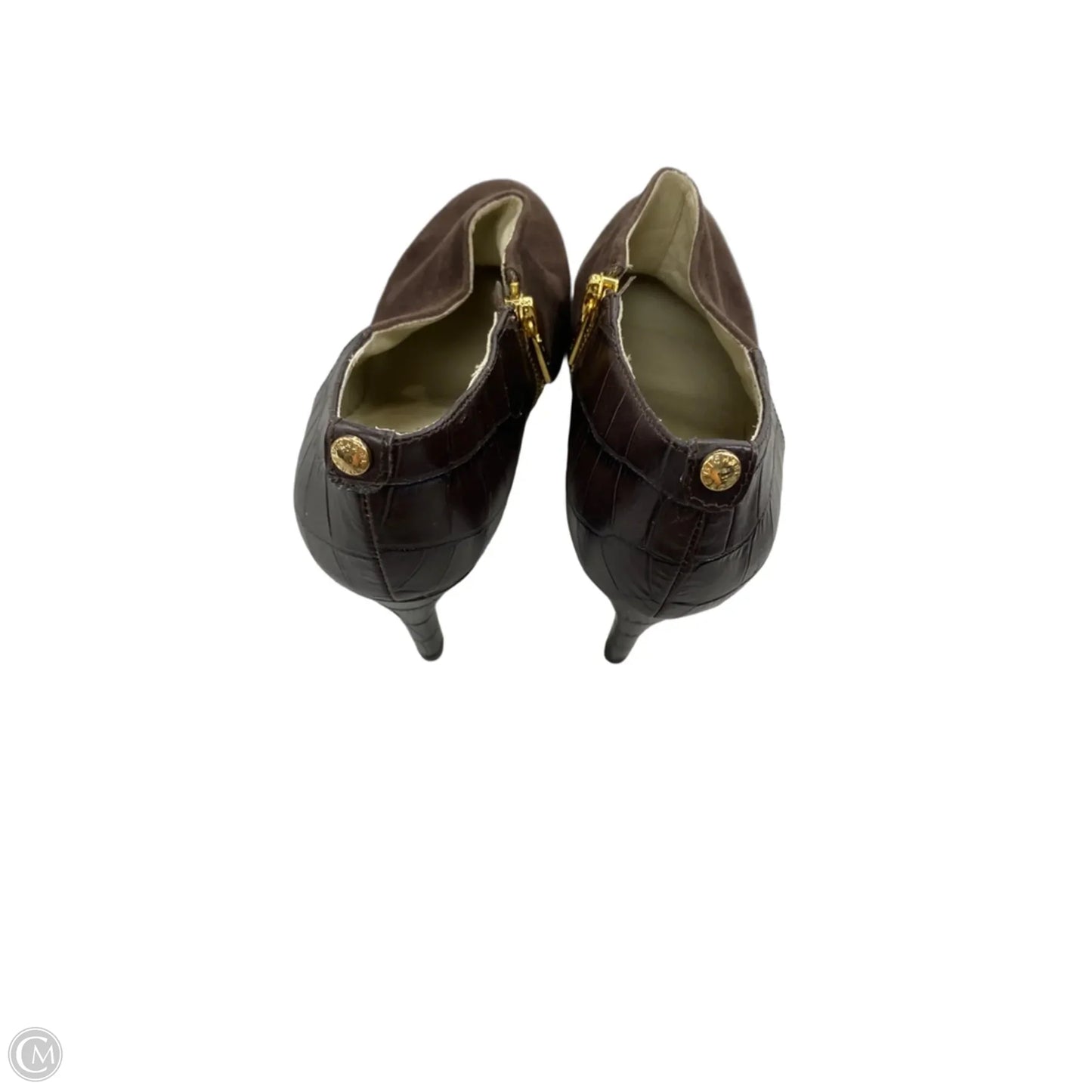Boots Designer By Michael Kors In Brown, Size: 6.5