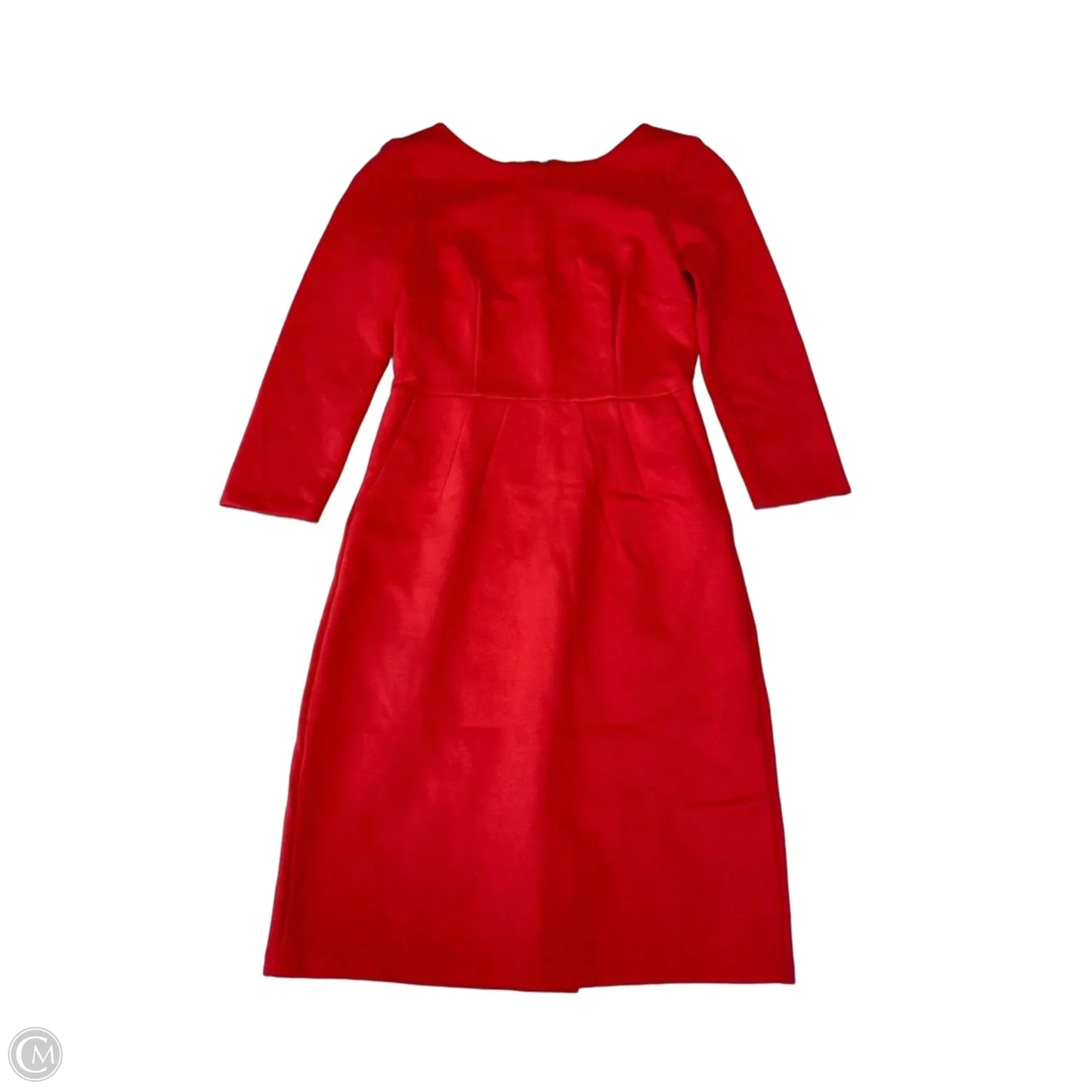 Dress Work By Lands End In Orange, Size: Xsp
