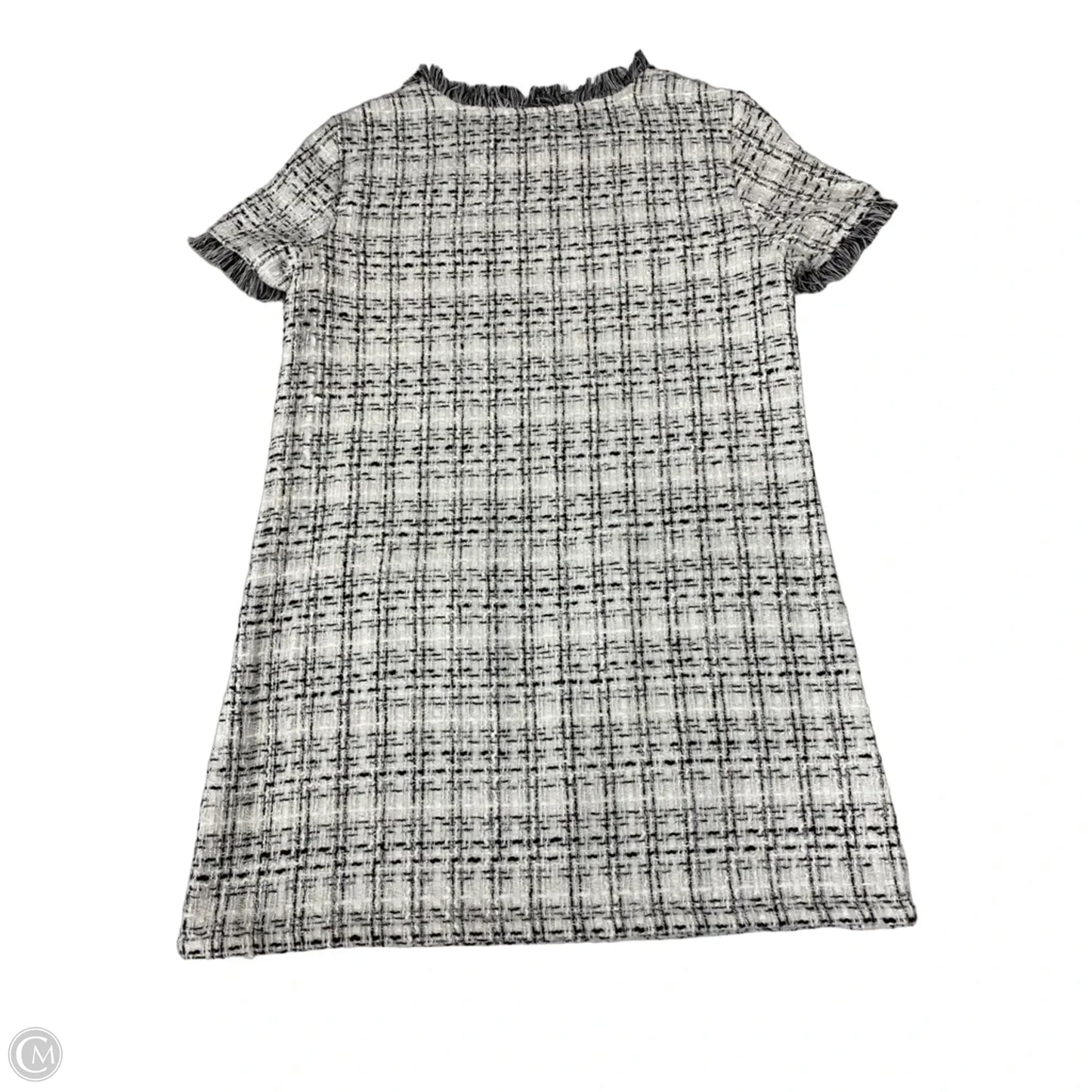 Dress Work By Clothes Mentor In Black & White, Size: M