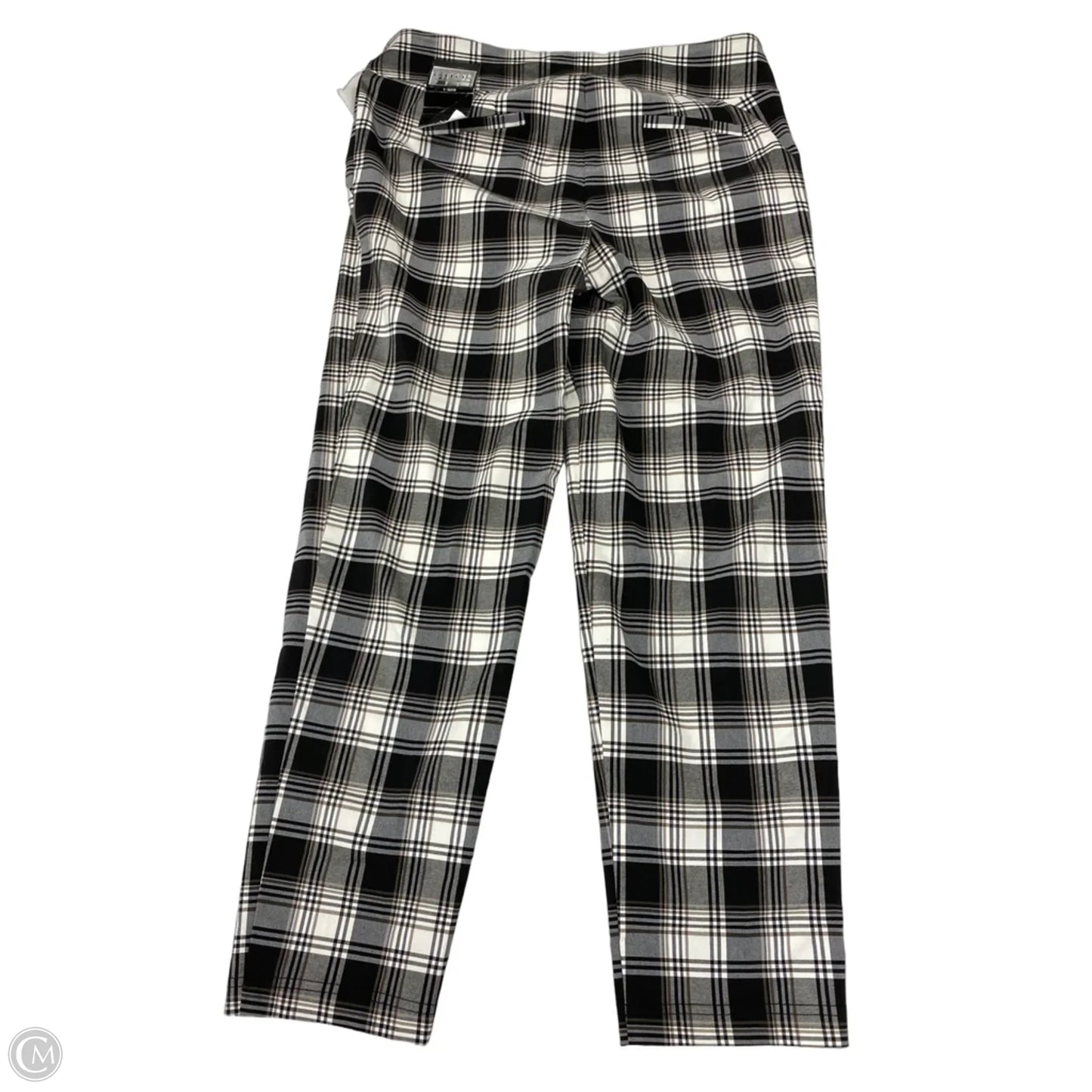 Pants Dress By Soho Apparel In Plaid Pattern, Size: 12