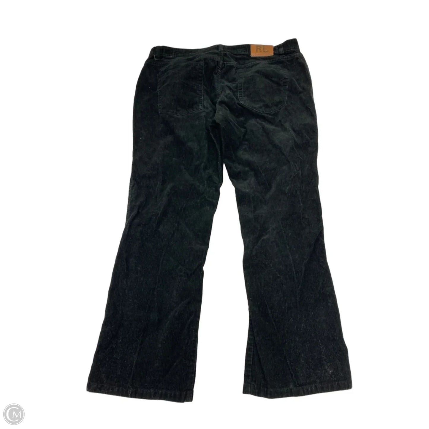 Pants Corduroy By Ralph Lauren In Black, Size: 14