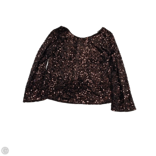Sweater By H&m In Copper, Size: Xl