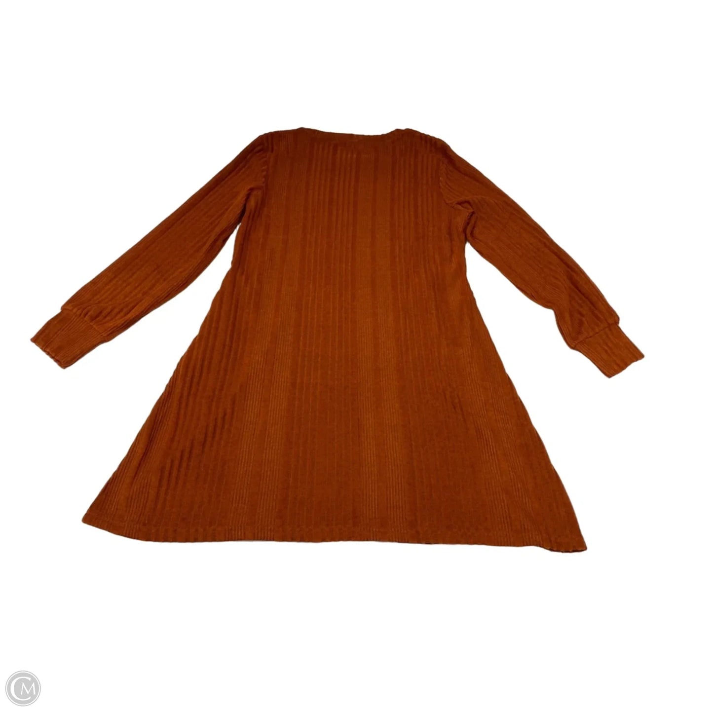 Sweater By Clothes Mentor In Orange, Size: Xl