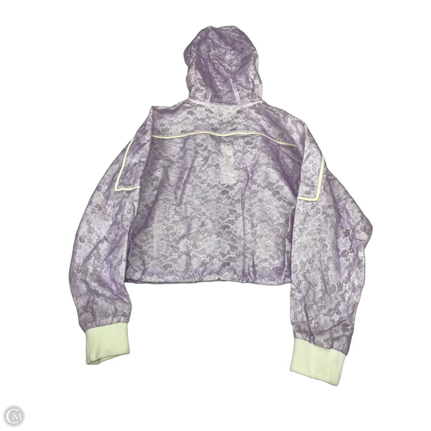 Jacket Windbreaker By Veronica Beard In Purple, Size: M