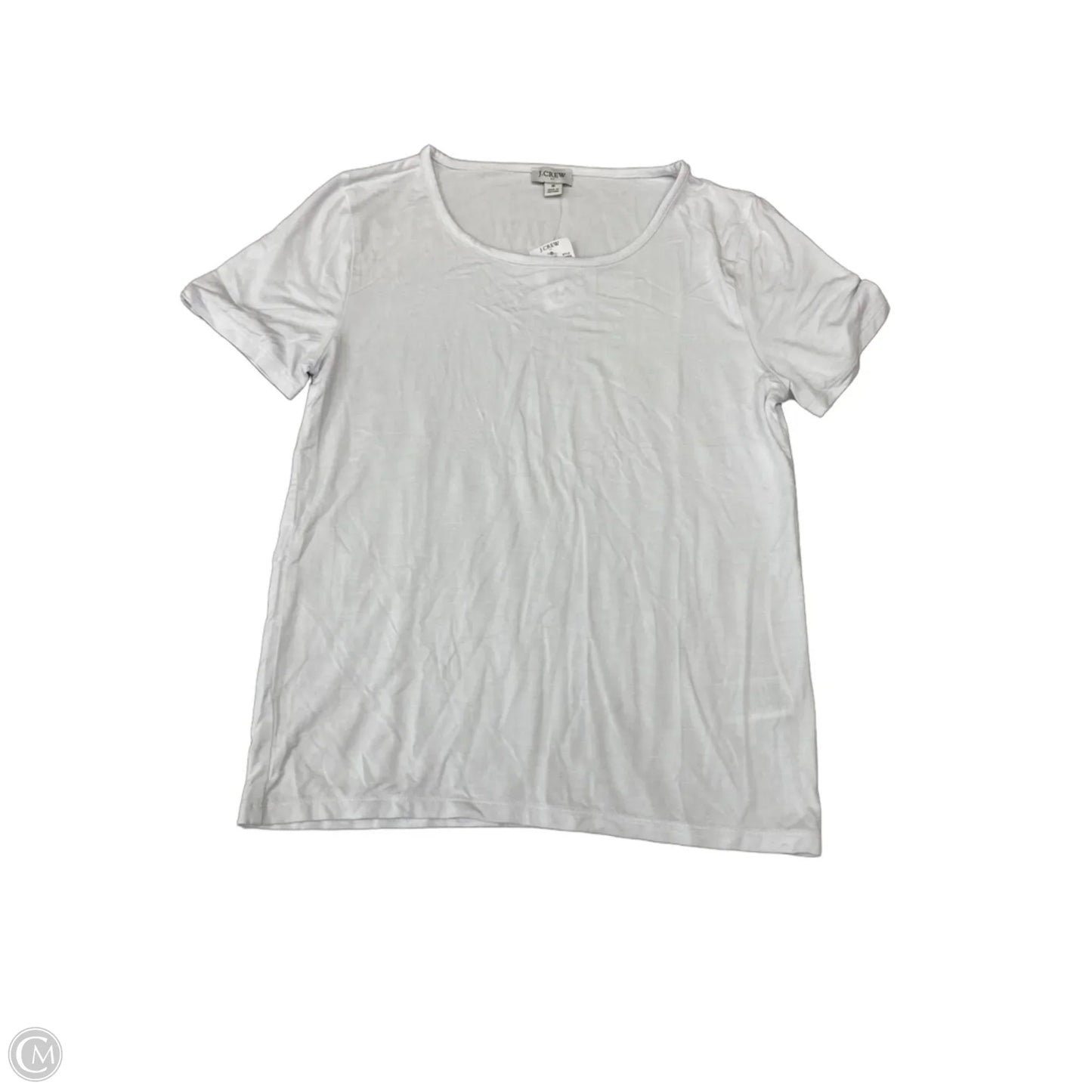 Top Short Sleeve Basic By J. Crew In White, Size: S