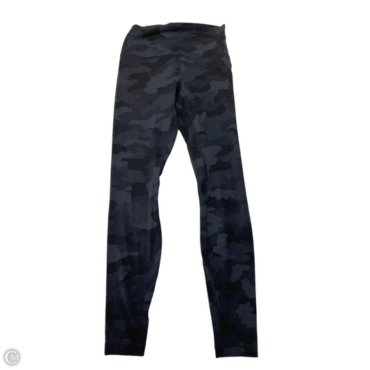 Athletic Leggings By Lululemon In Camouflage Print, Size: S
