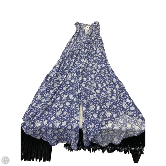 Jumpsuit By Cozy In Blue & White, Size: L
