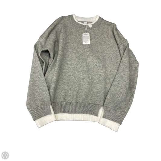 Sweater By Cme In Grey, Size: Xl
