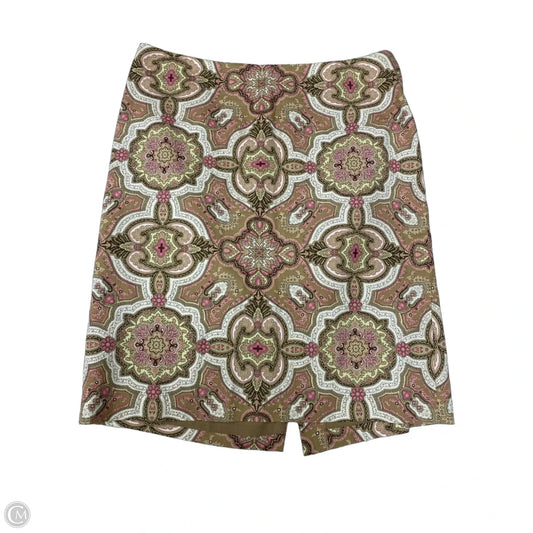 Skirt Midi By Talbots In Multi-colored, Size: Xl