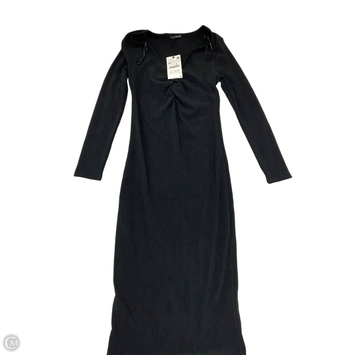 Dress Casual Short By Zara In Black, Size: Xl