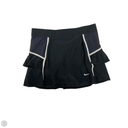 Athletic Skort By Nike In Black, Size: S