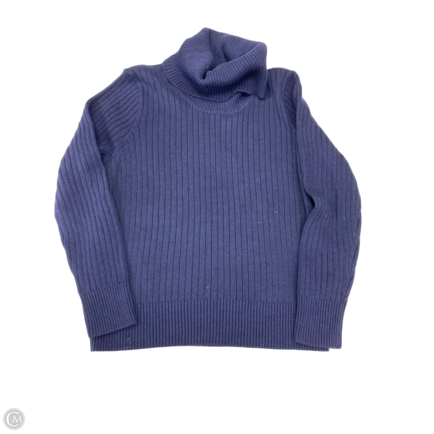 Top Long Sleeve By Cmf In Navy, Size: L