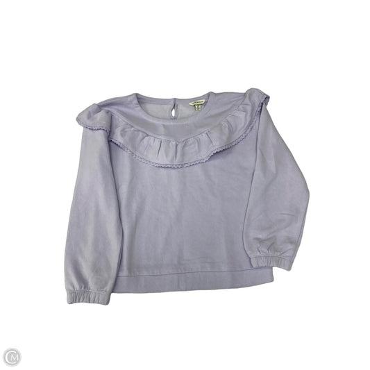 Sweater By Lucky Brand In Purple, Size: Xl