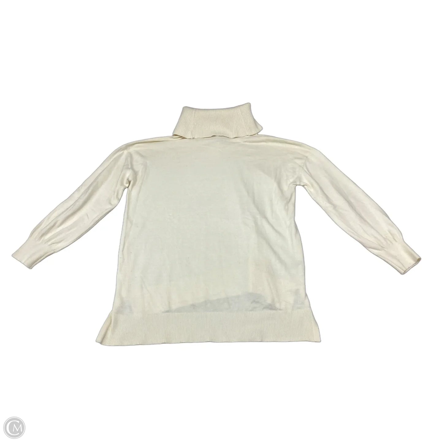 Sweater By Loft In Cream, Size: Xl