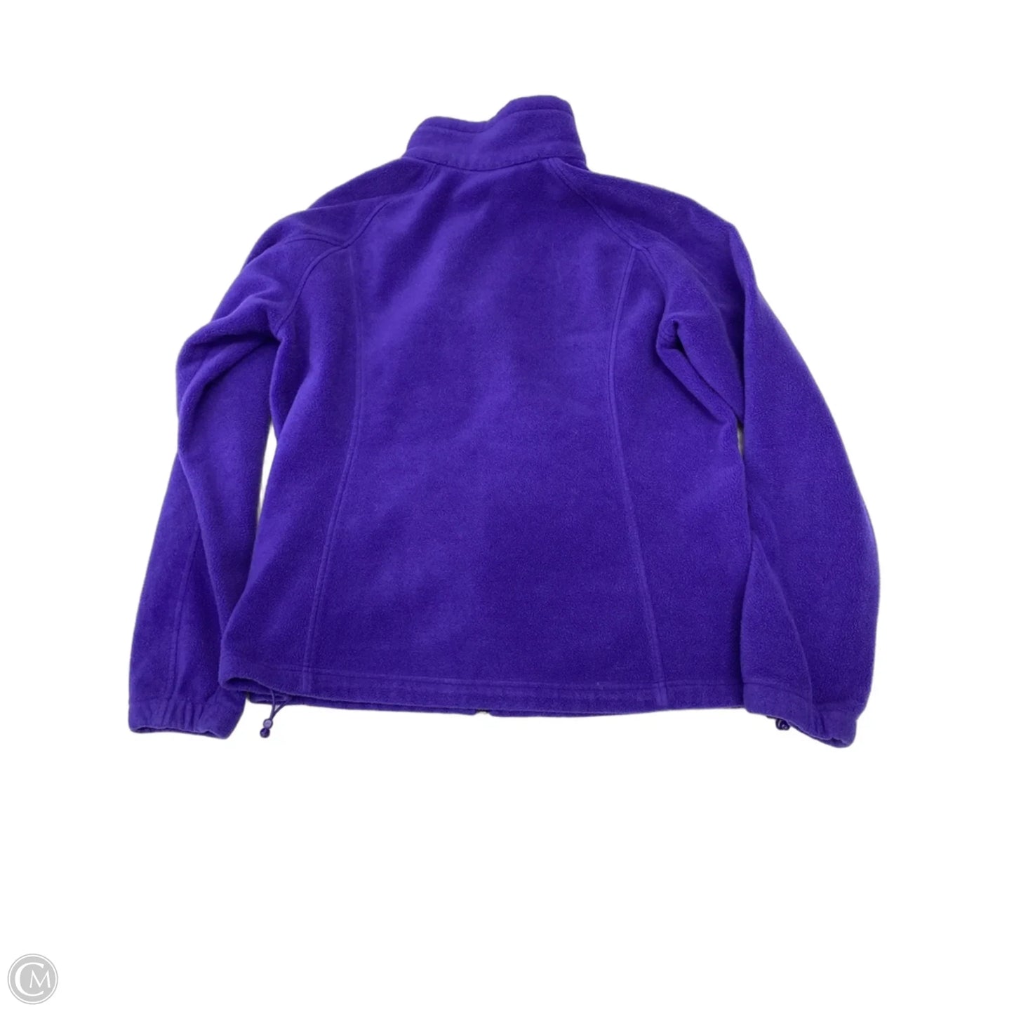 Jacket Fleece By Columbia In Purple, Size: Xl