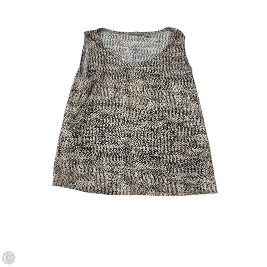 Top Sleeveless By Ny Collection In Snakeskin Print, Size: Xl