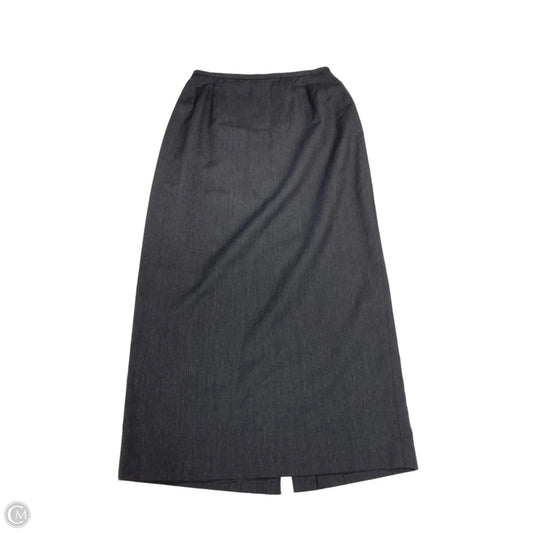 Skirt Maxi By Liz Claiborne In Grey, Size: 6