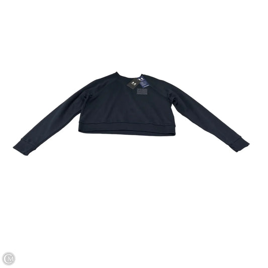 Athletic Sweatshirt Crewneck By Under Armour In Black, Size: L