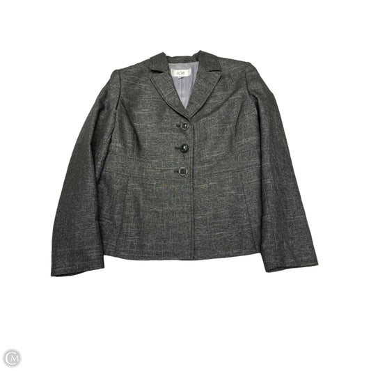 Blazer By Le Suit In Grey, Size: Sp