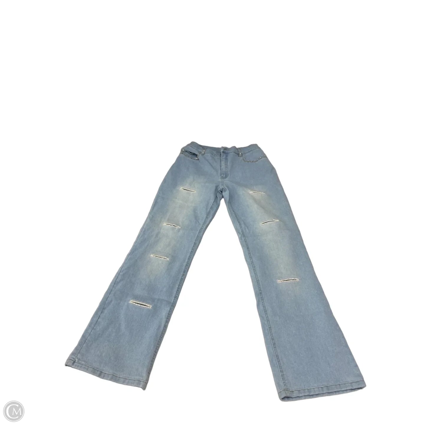 Jeans Straight By Clothes Mentor In Blue, Size: 8p