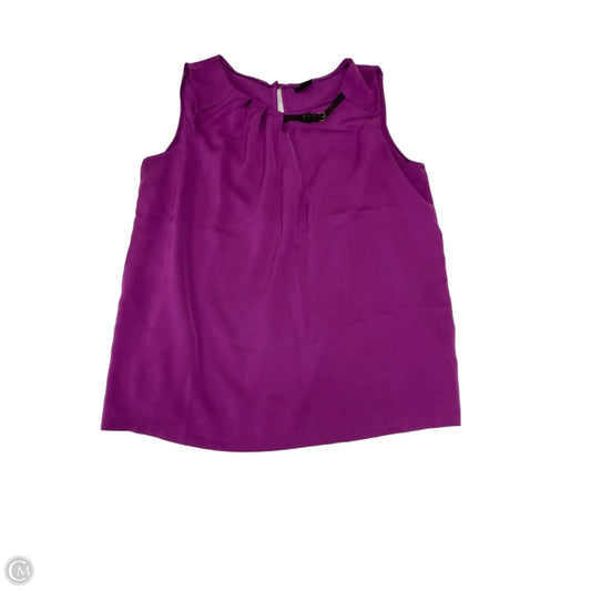 Blouse Sleeveless By Worthington In Purple, Size: Xl