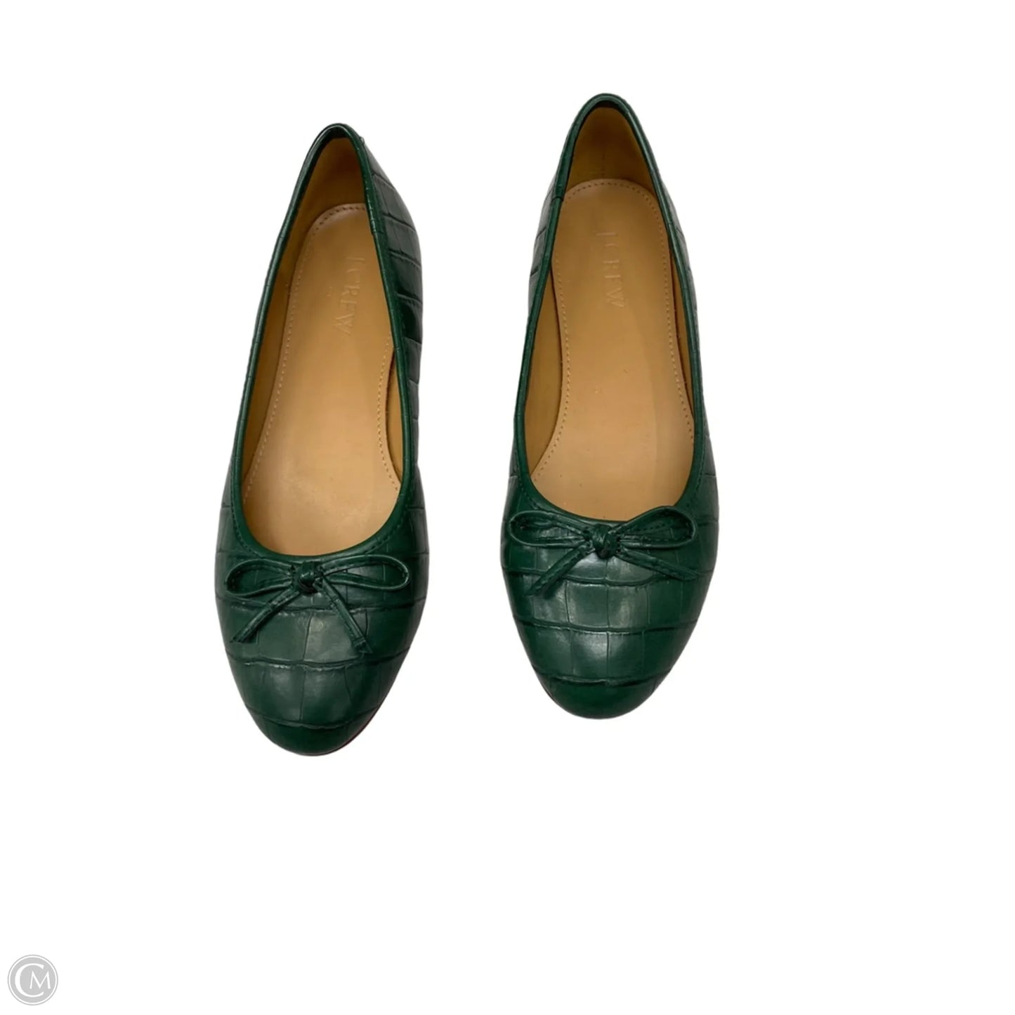 Shoes Flats By J. Crew In Green, Size: 6