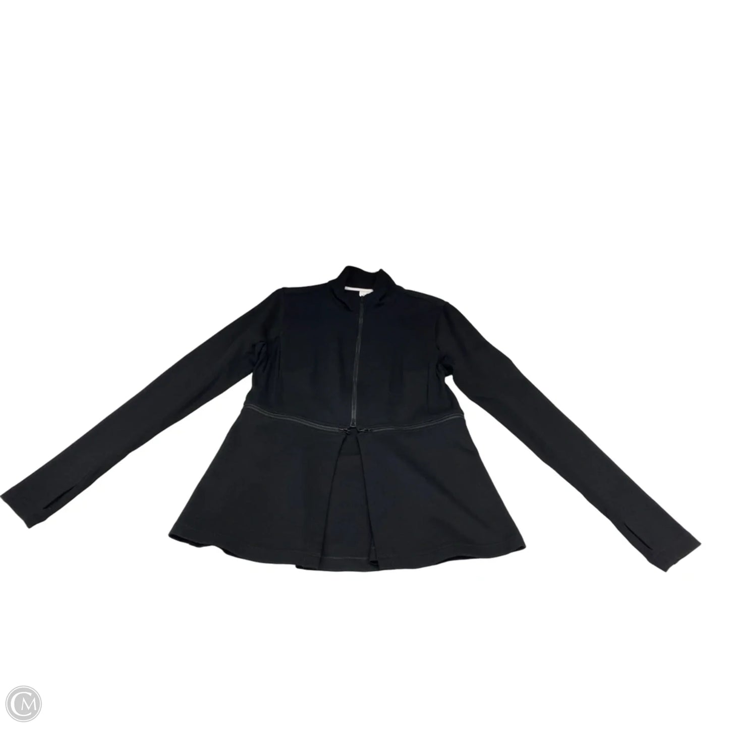 Athletic Jacket By Cabi In Black, Size: M