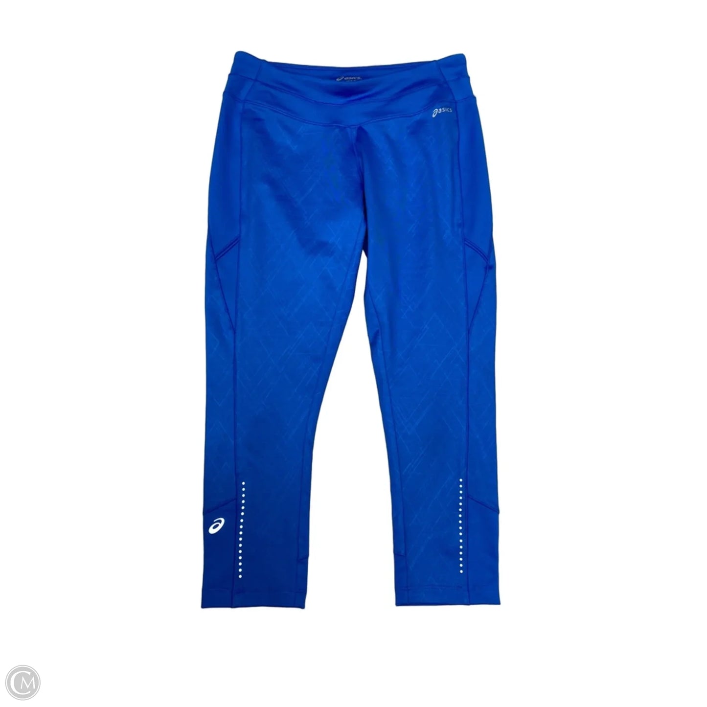 Athletic Capris By Asics In Blue, Size: S