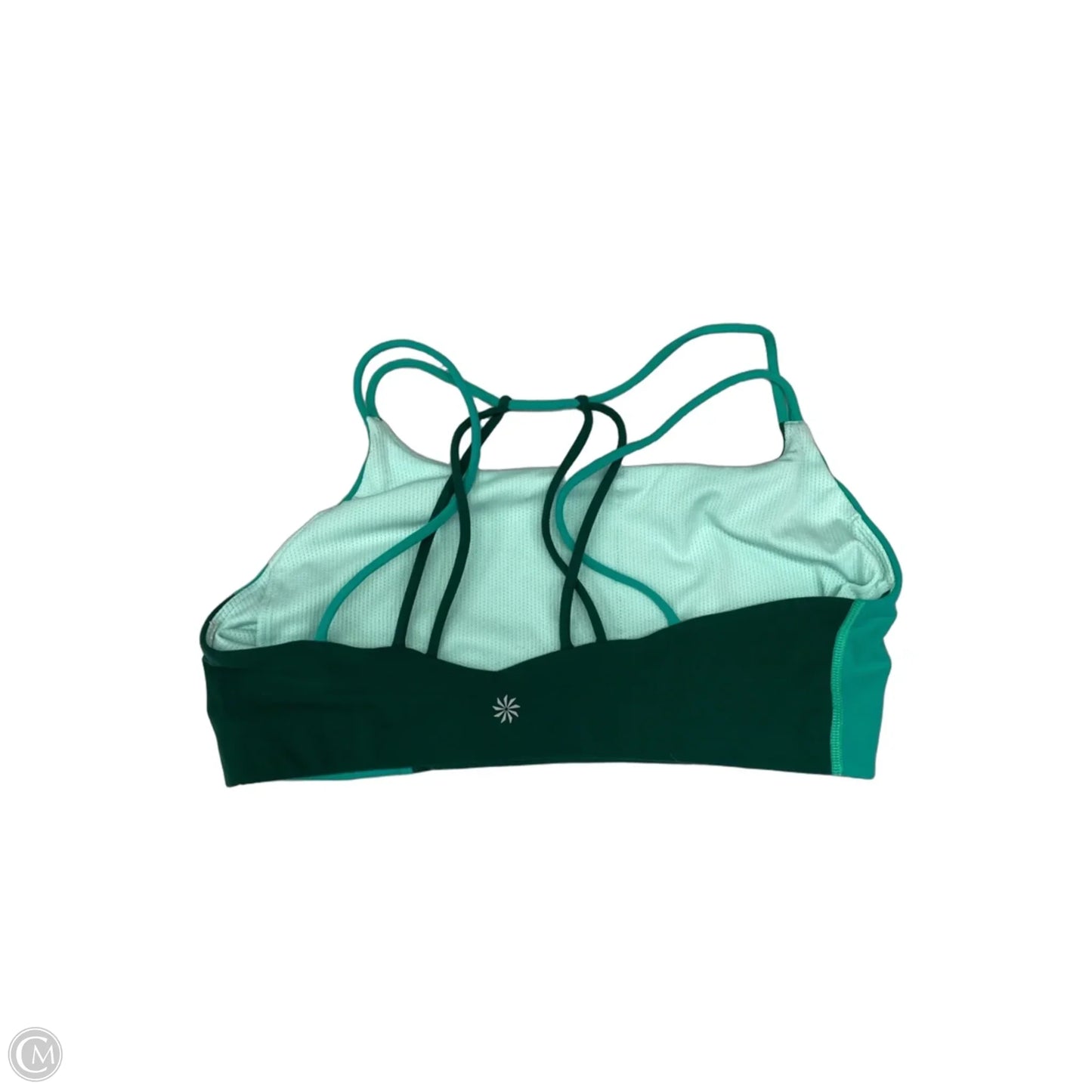 Athletic Bra By Athleta In Green, Size: L