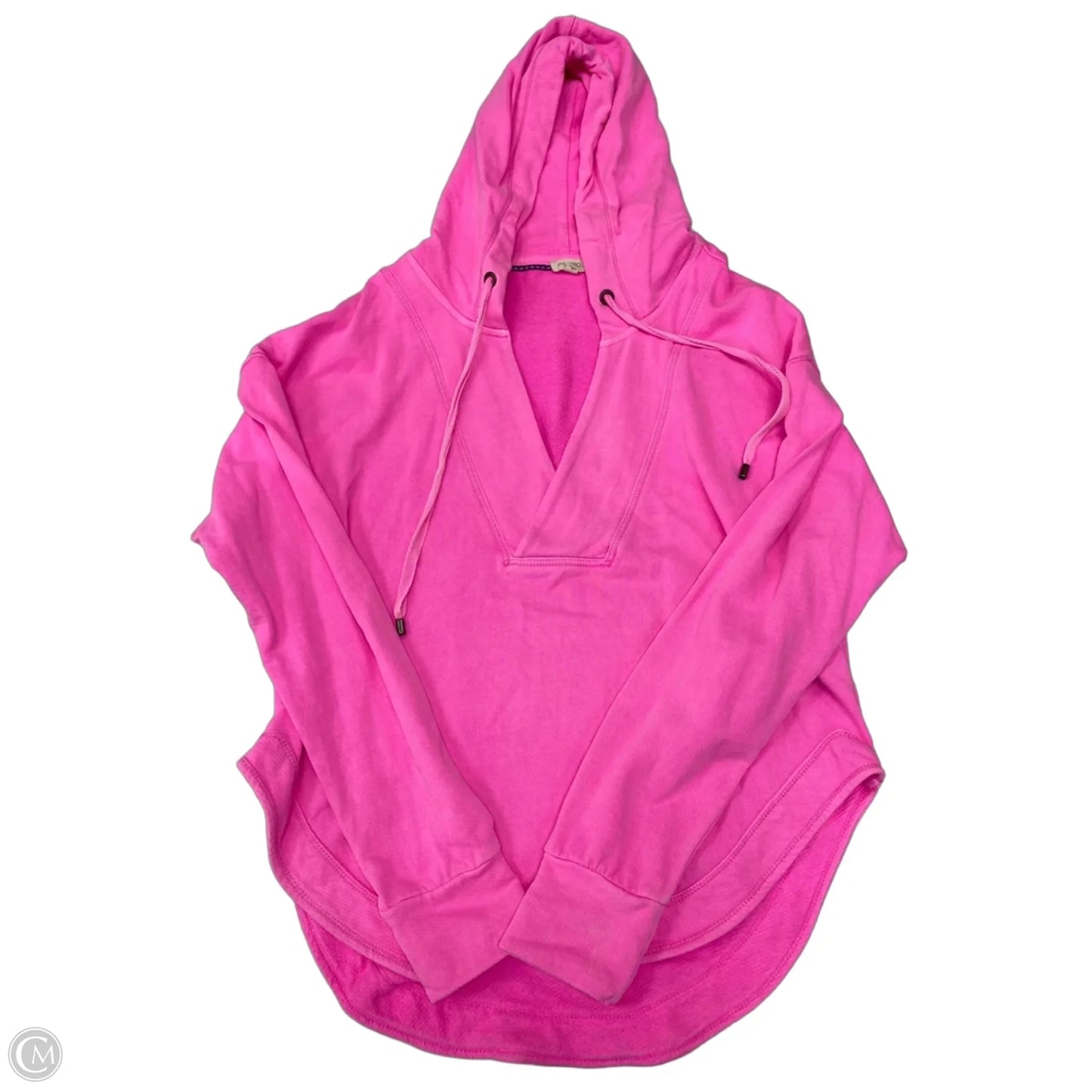 Sweatshirt Hoodie By Pilcro In Pink, Size: M