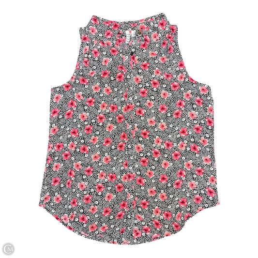 Top Sleeveless By Elle In Red, Size: Xs
