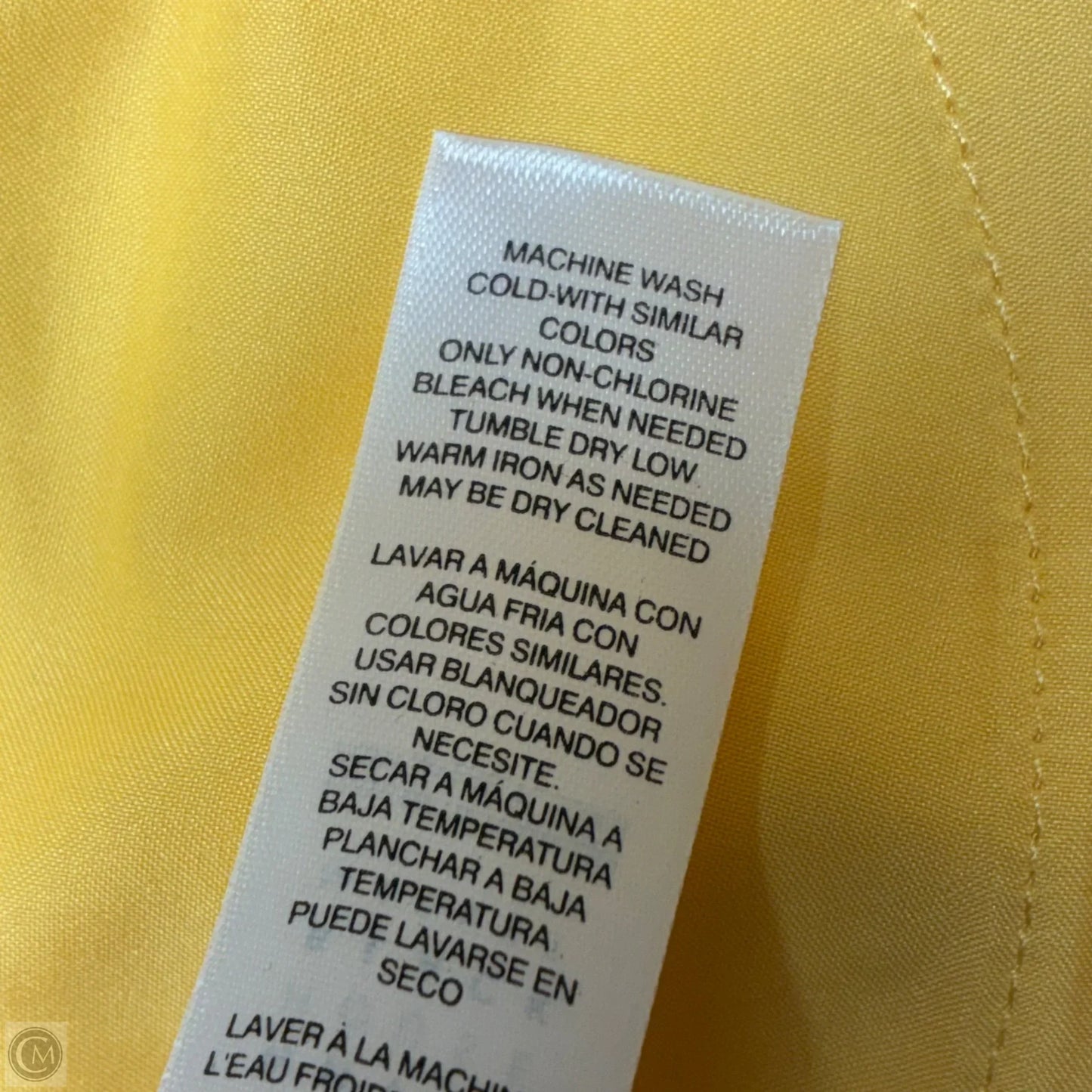 Shorts By White House Black Market In Yellow, Size: 4