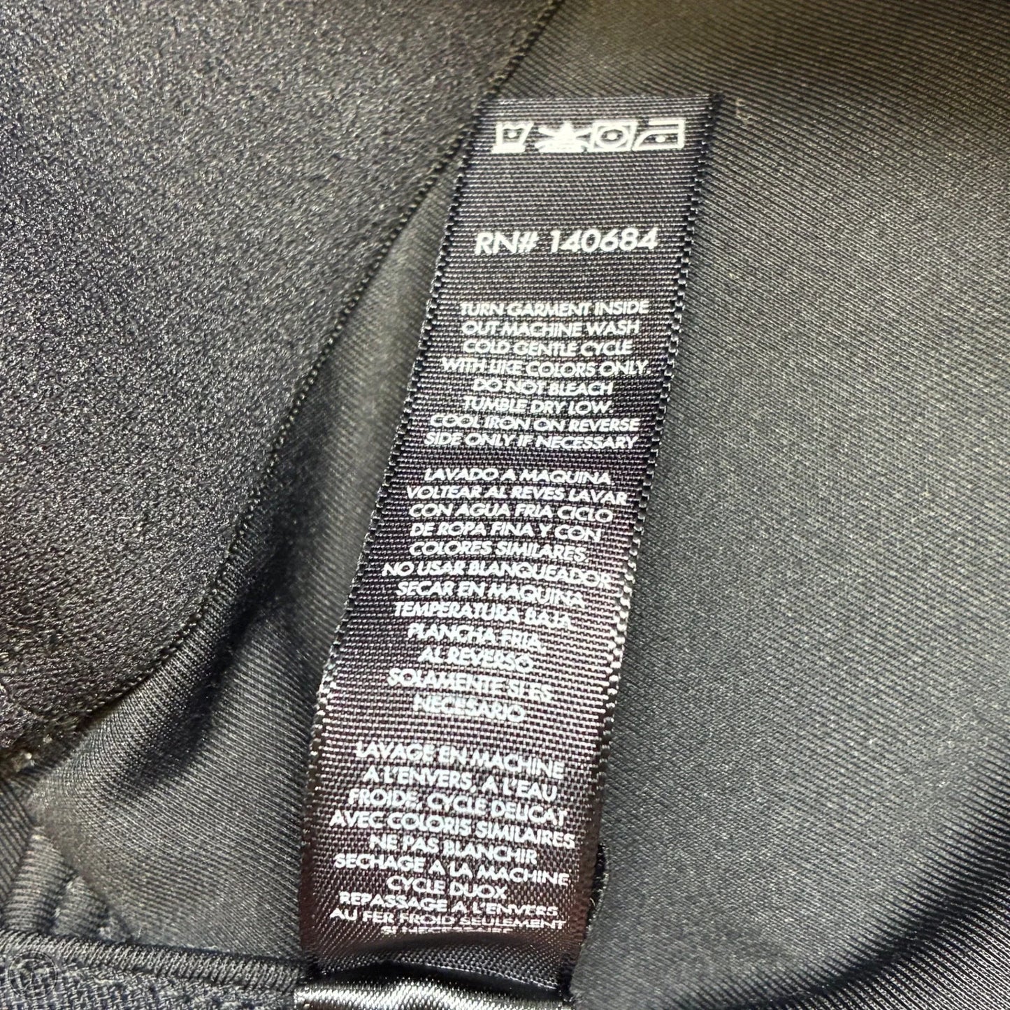 Athletic Bra By Clothes Mentor In Black, Size: S