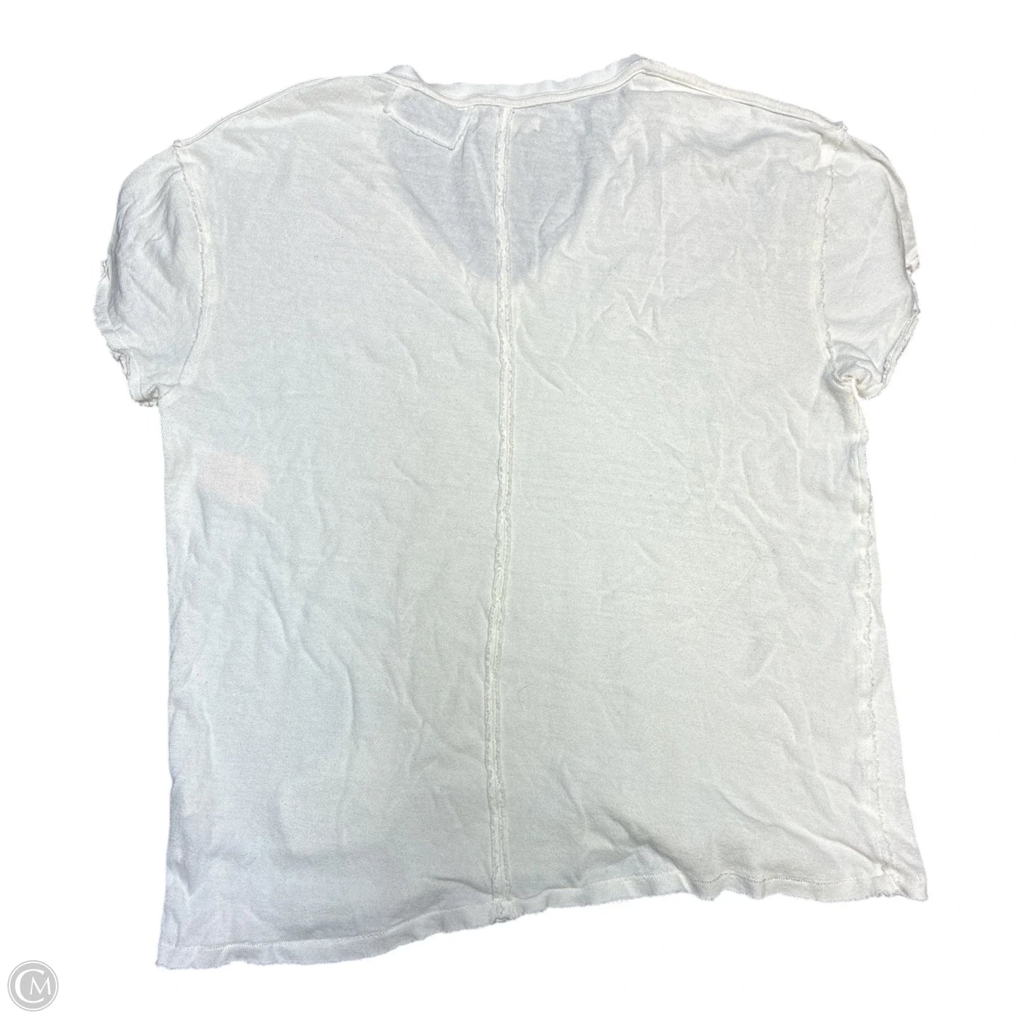 Top Short Sleeve By We The Free In Cream, Size: Xs