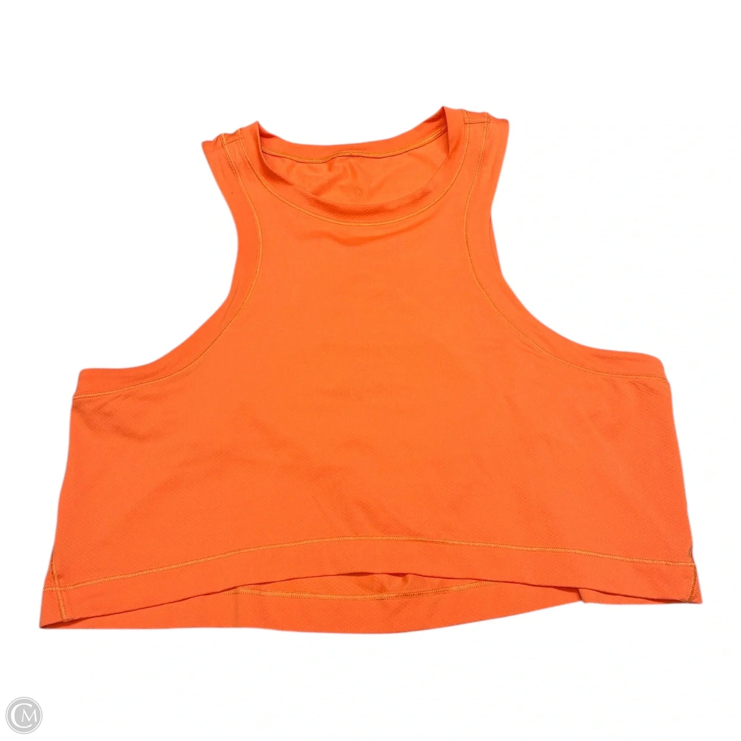 Athletic Tank Top By Lululemon In Orange, Size: M