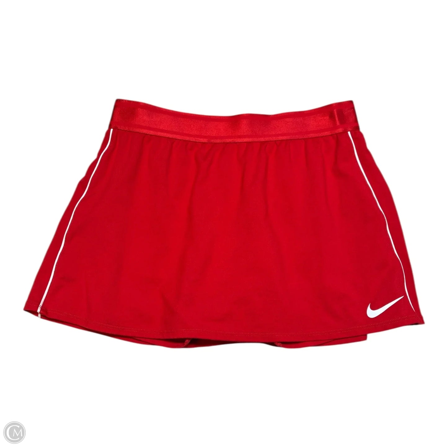 Athletic Skort By Nike In Red, Size: M