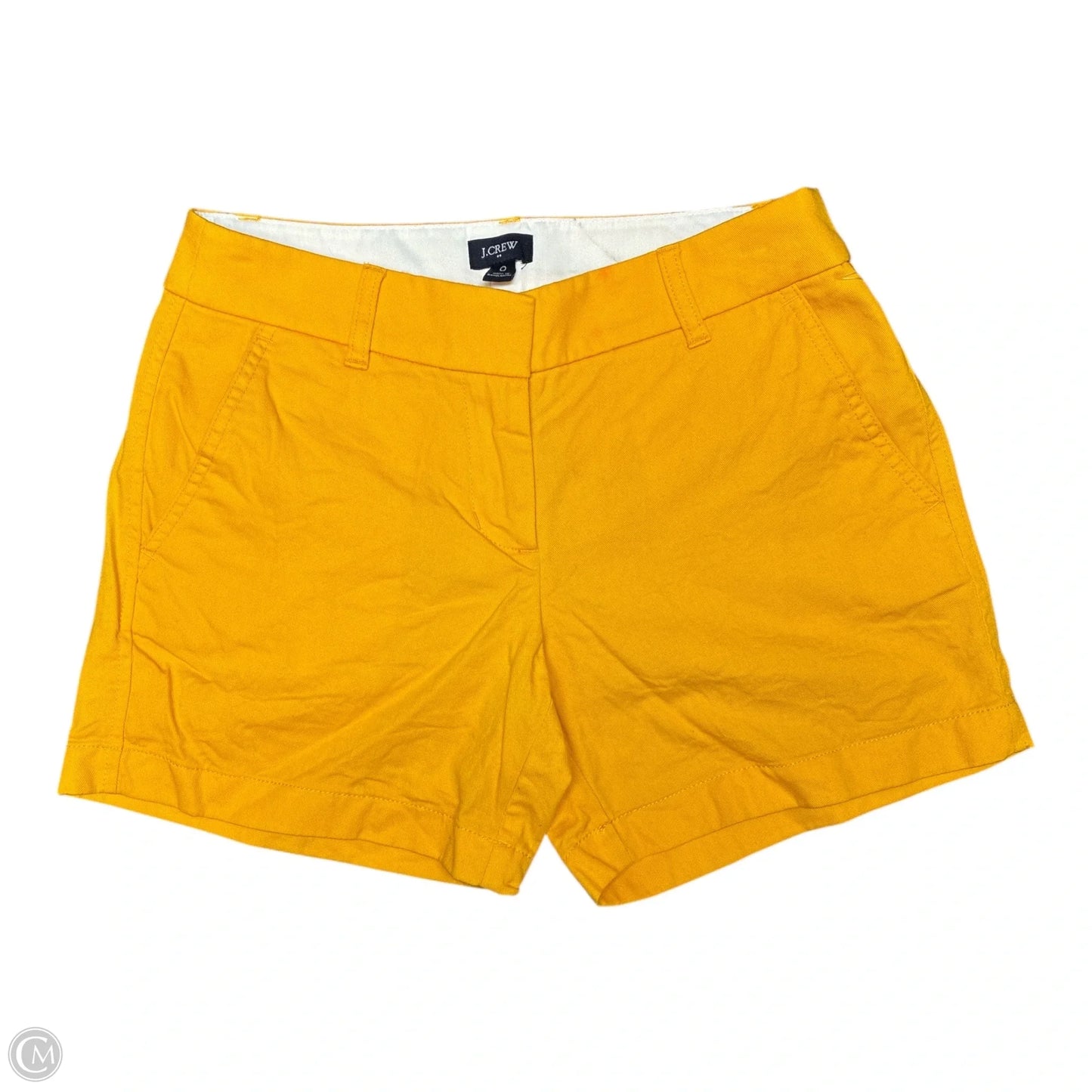 Shorts By J. Crew In Yellow, Size: 0