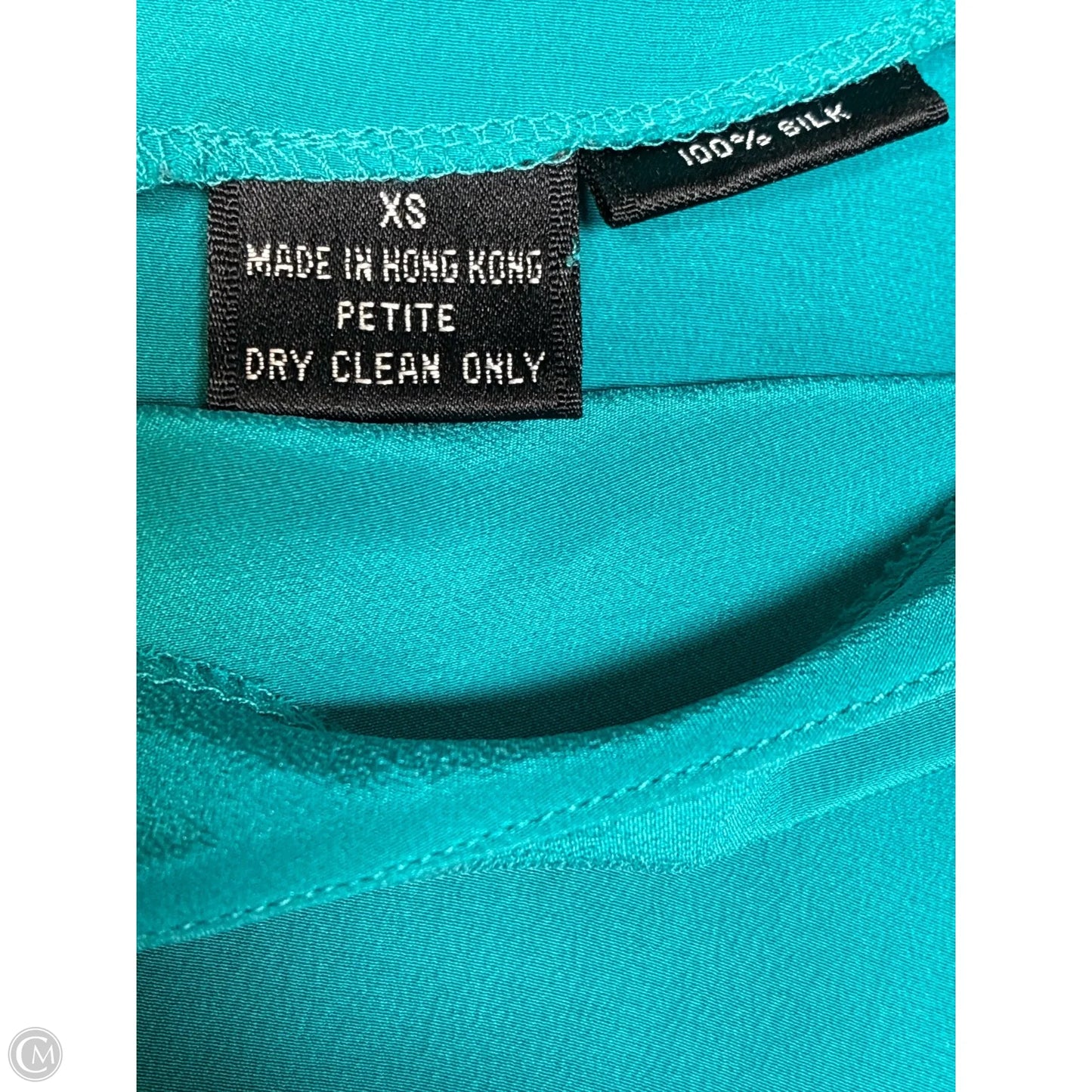 Top Short Sleeve By Cmf In Teal, Size: Xs