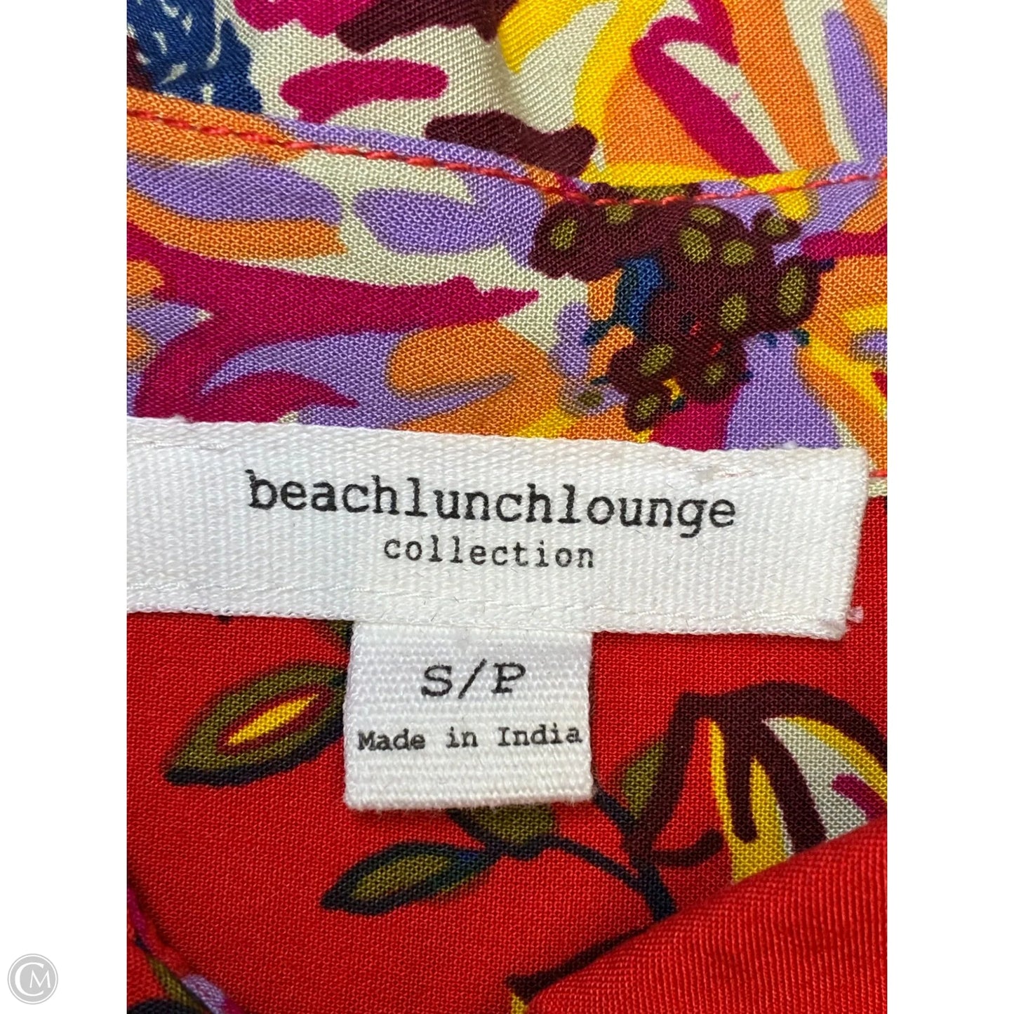 Blouse Sleeveless By Beachlunchlounge In Floral Print, Size: Sp